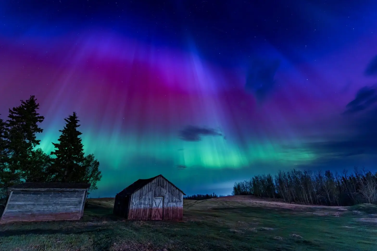 Northern Lights Shot By David Mathew Bonner
