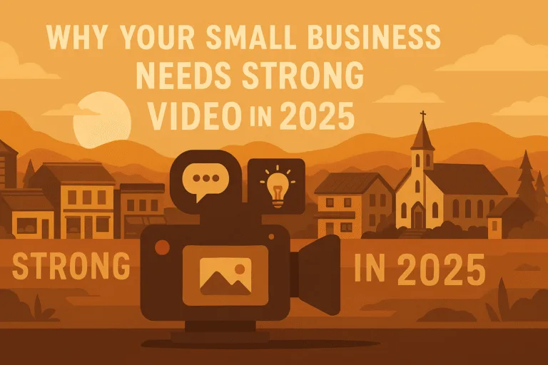 Small Alberta Town Street – Community Roots and Local Business Feel