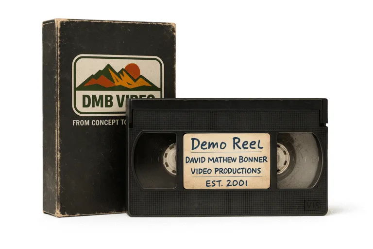 VHS tape thumbnail for David Mathew Bonner demo reel